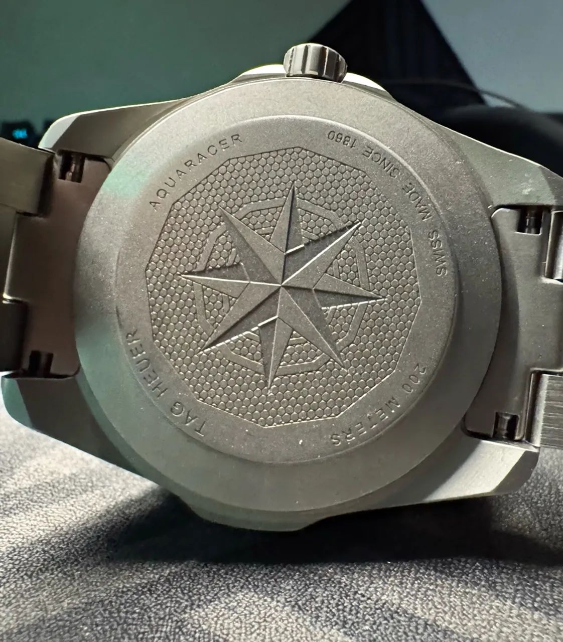 RELÓGIO AUTOMÁTICO TAG HEUER AQUARECER TITÂNIO AAA - Foto 3
