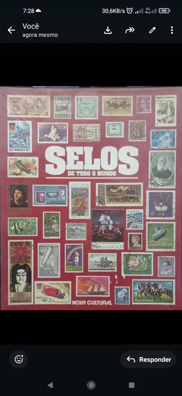 Selos de todo Mundo Coleção