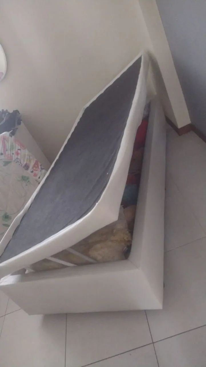 Cama Box solteiro com baú  - Foto 3