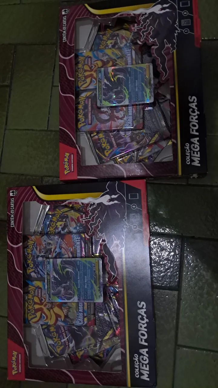 Box cartas de pokemon 