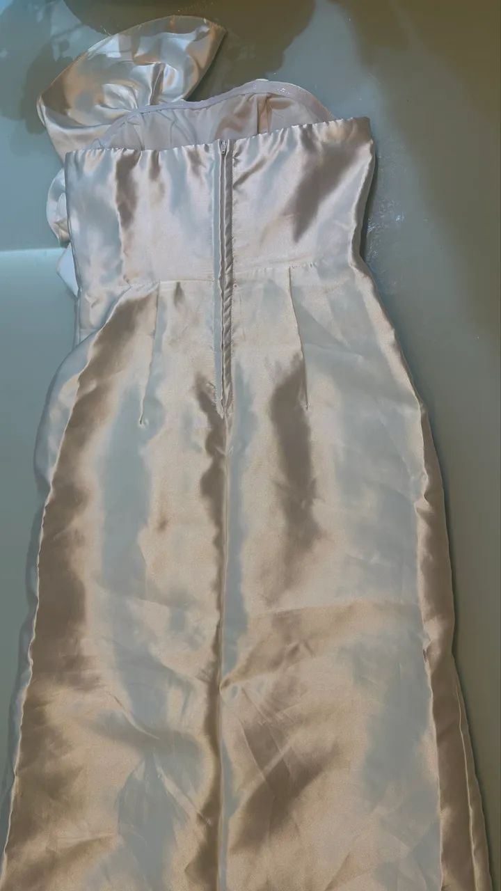 Vestido Koji off white - nunca usado  - Foto 3