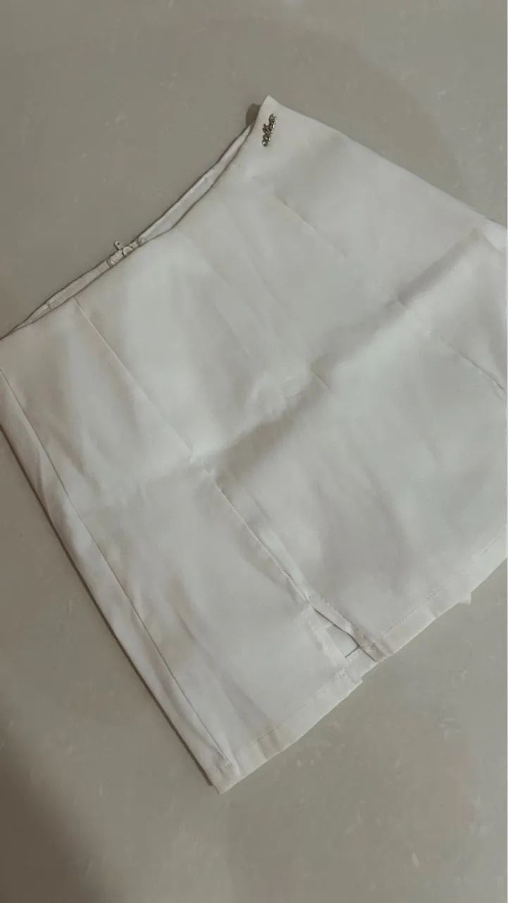 Short saia tecido bengaline  - Foto 2