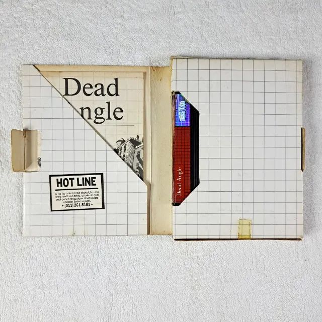 Dead Angle Original Tectoy Master System. Jogo completo, serial batendo. - Foto 6