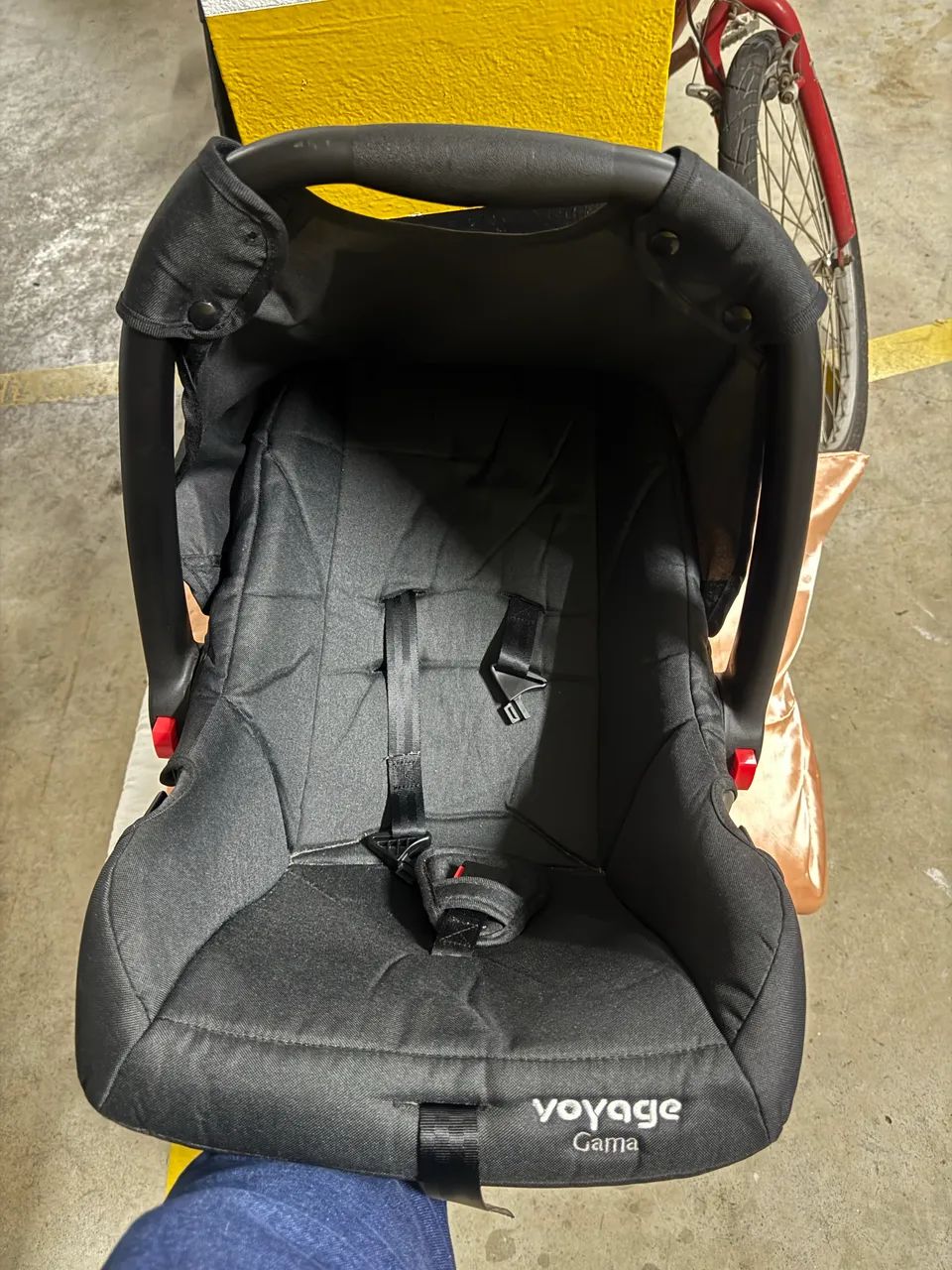 Moisés carrinho de bebê com bebê conforto  - Foto 4