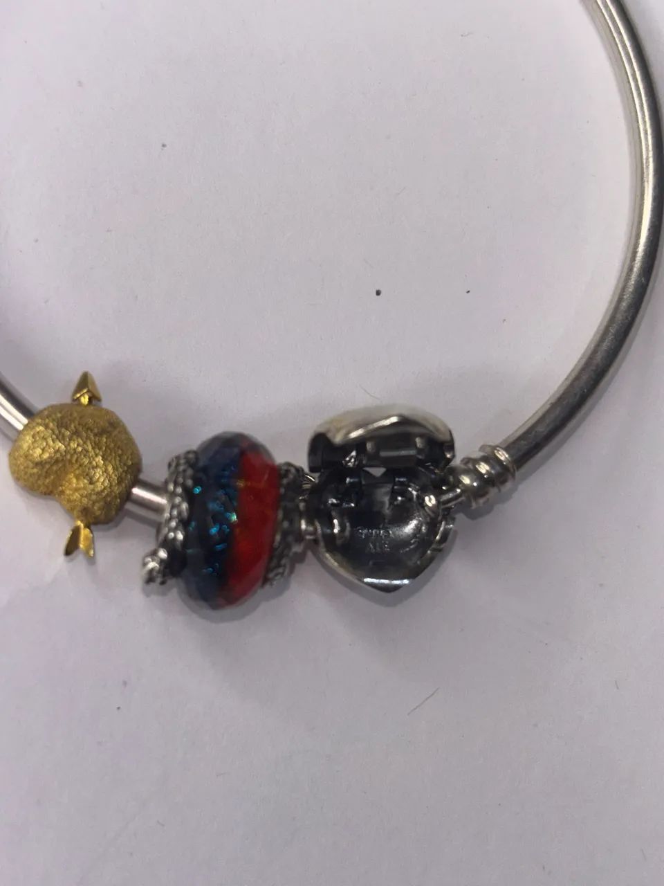 Pulseira Pandora rígida  - Foto 3