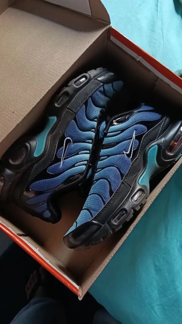 Tenis Nike Azul Tn