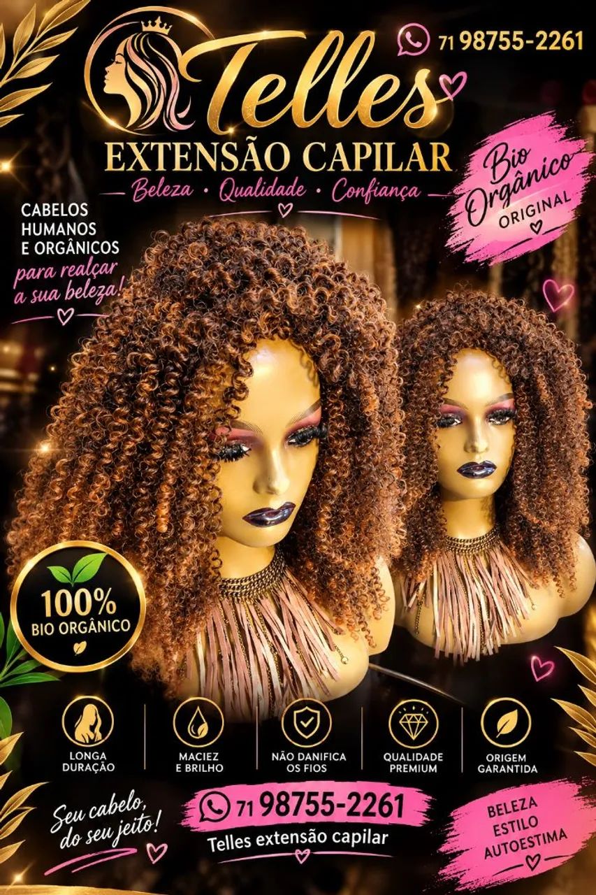 Wig bio fibra celada volumosa 