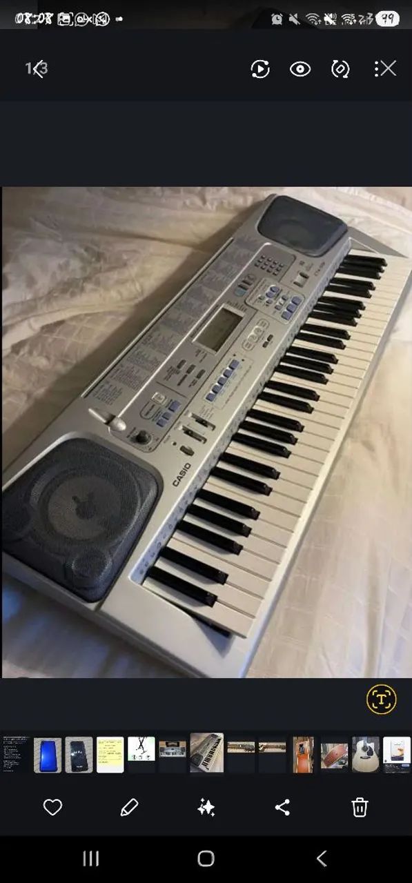 Teclado Casio