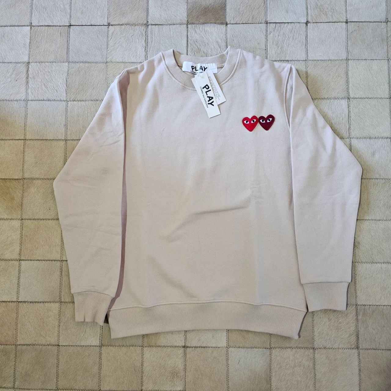 Moletom cdg bege