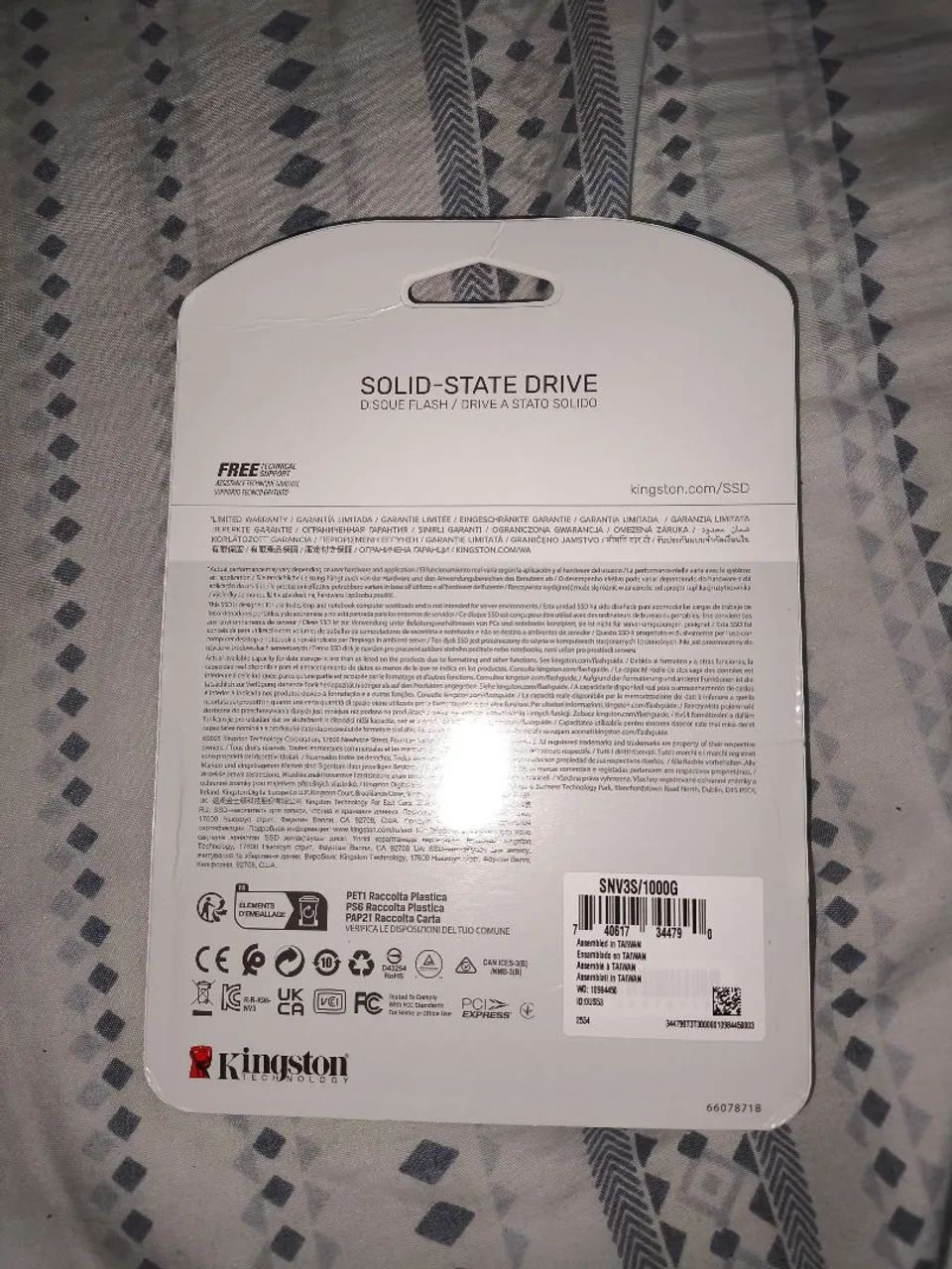 SSD Kingston lacrado 1TB - Foto 2