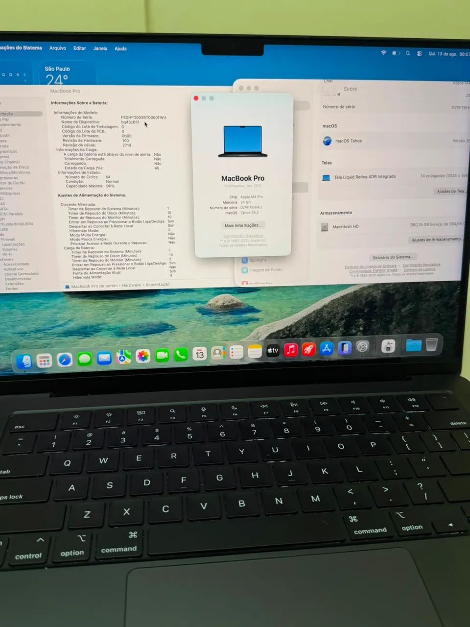 MacBook Pro m4 pro 14 inch 24gb ram 1tb SSD  - Foto 2