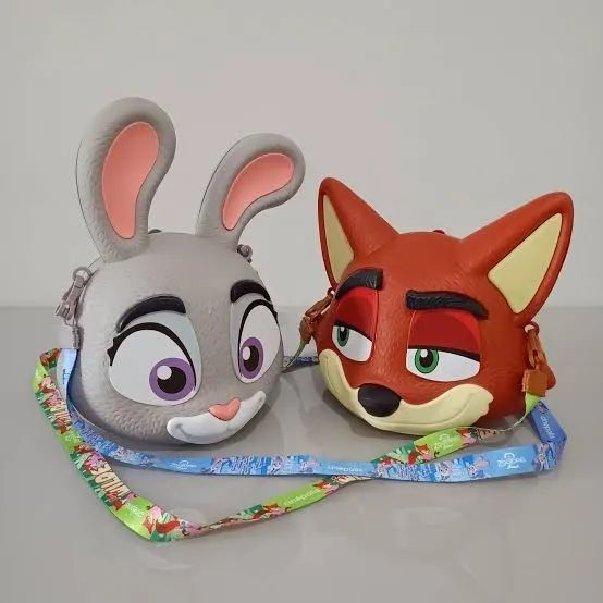 Balde de pipoca Judy e Nick Zootopia 2