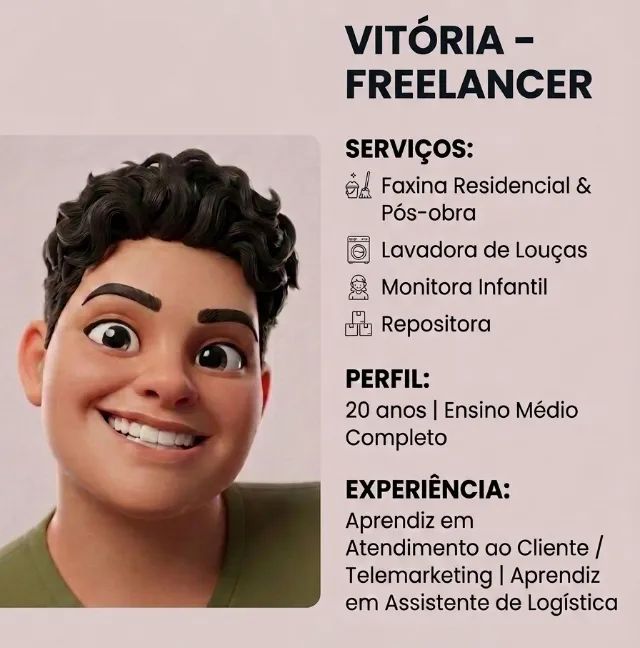 Faço freelancer (leia a descrição)