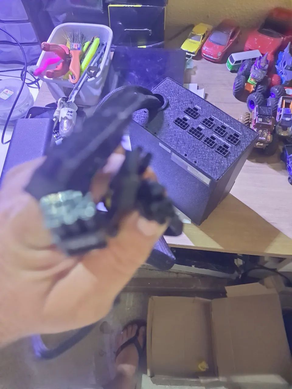 Fonte 750 evga defeito - Foto 4