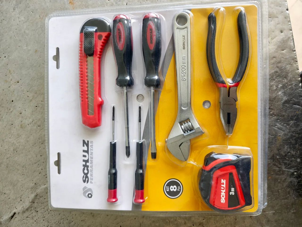 Kit De Ferramentas Schulz 8 Peças novo lacrado - Ferramentas de