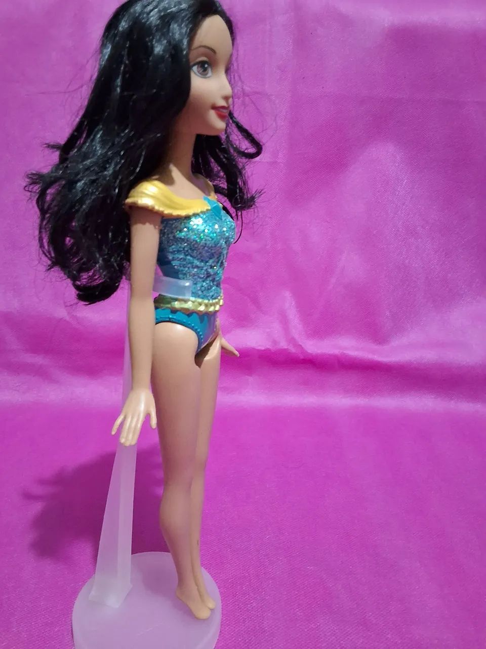 Boneca Princesa Jasmine Sparkling Original Mattel 2012 Mattel  - Foto 3