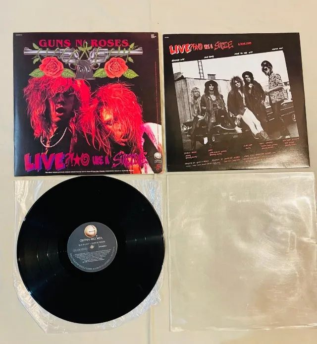 LP Guns 'n Roses - Lies/ Live Like a Suicide