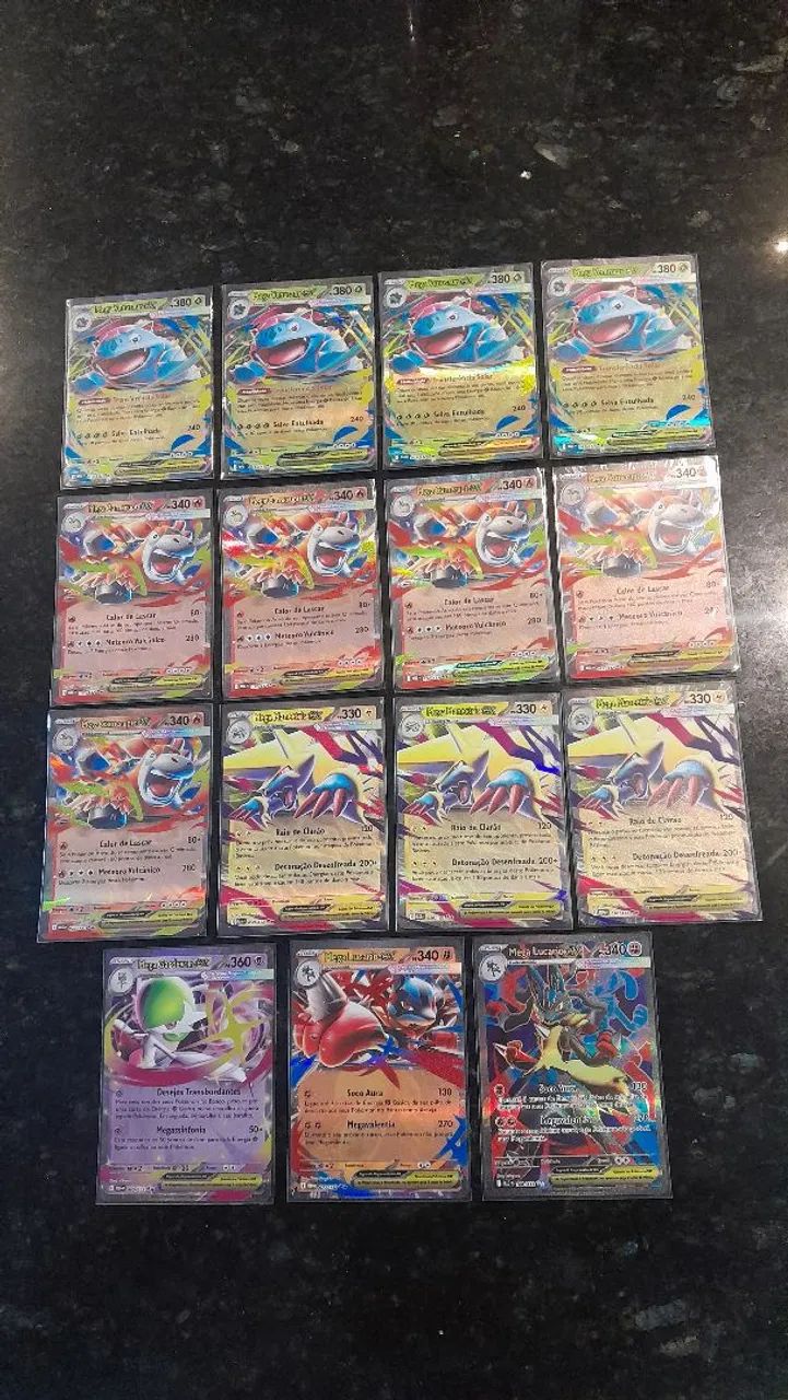 Cartas de Pokémon TCG - MegaEvolução