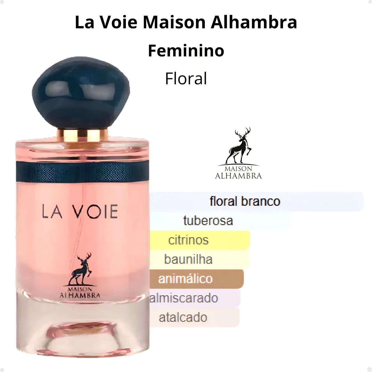 Perfume Árabe La Voie Eau de Parfum 100ml - Foto 2