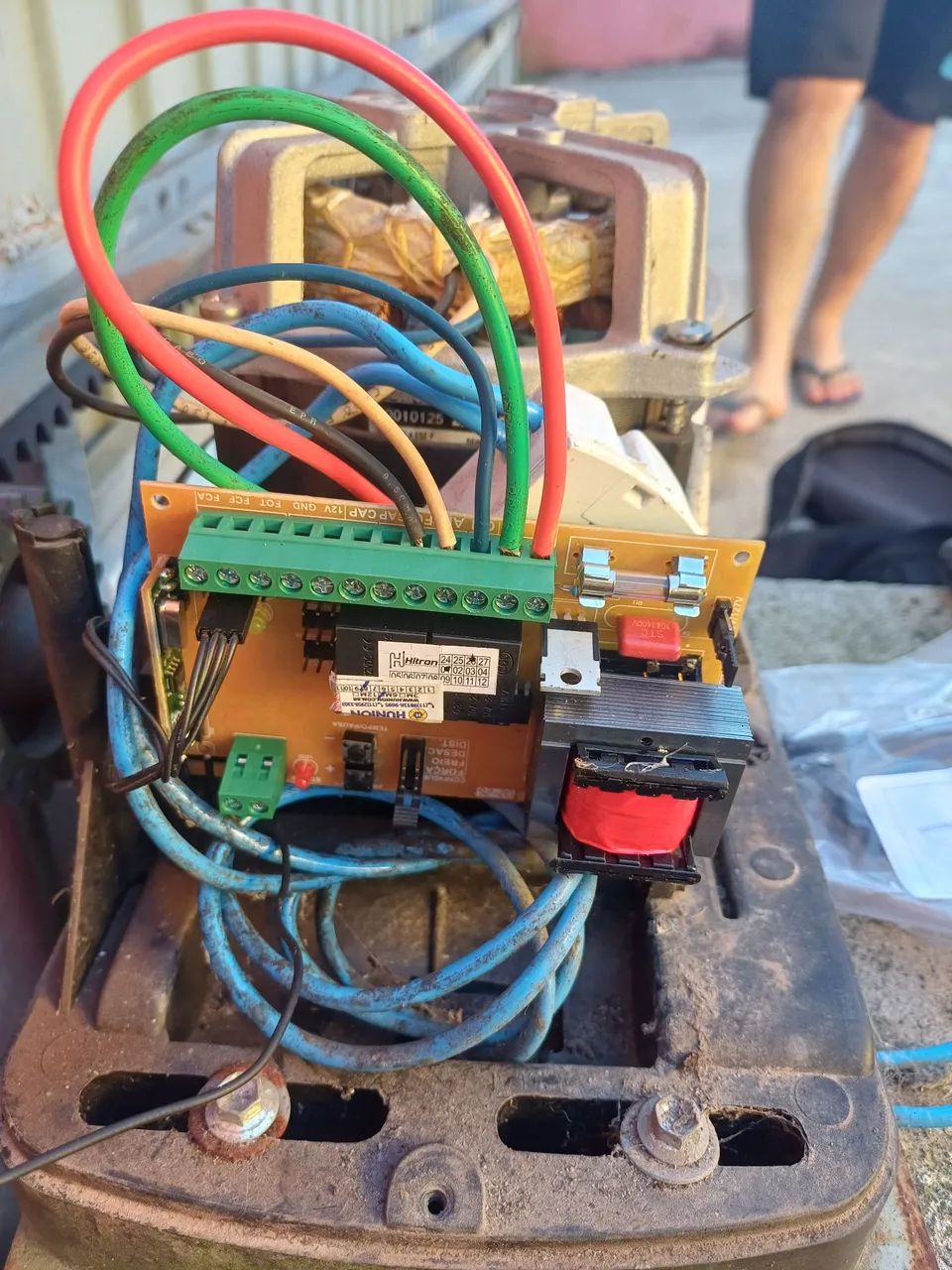 Automação de portão 