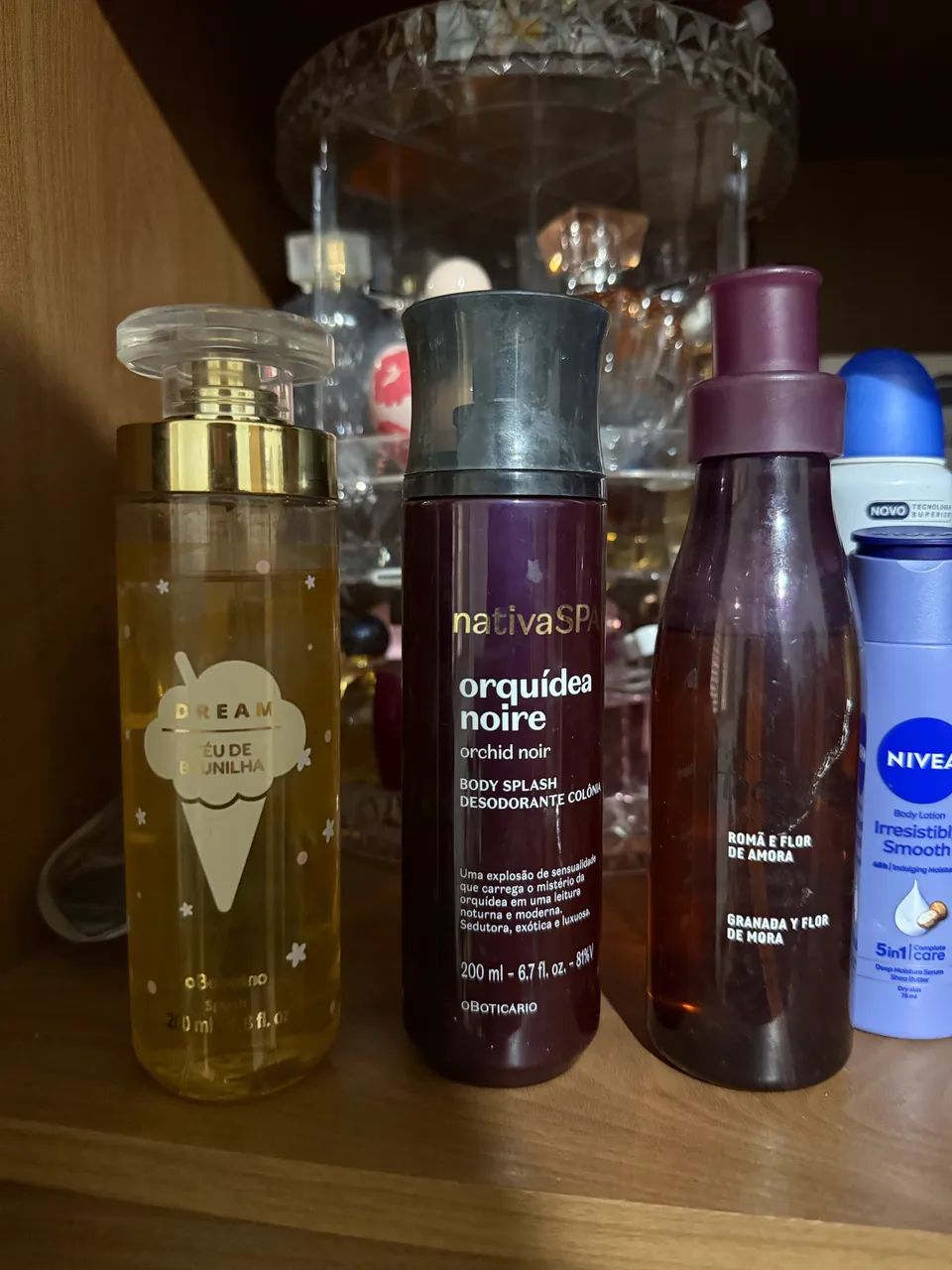 Kit com 3 Body Splash
