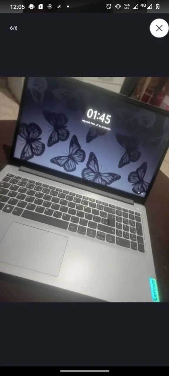 Notebook Lenovo Ideapad 1i Celeron 4GB 128GB W11