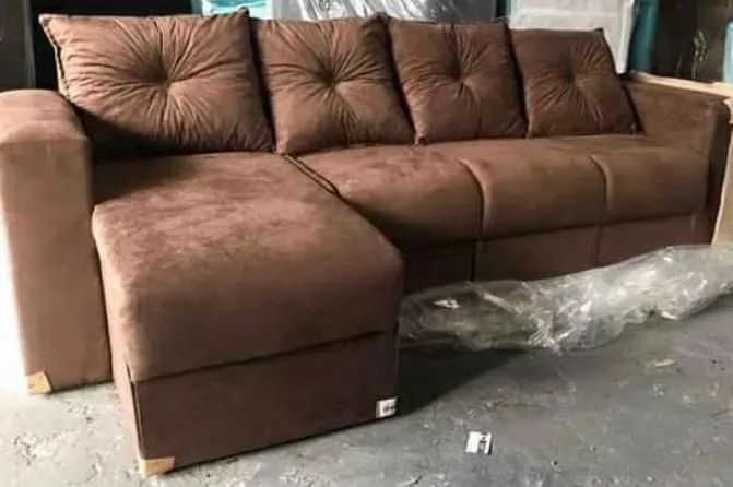 QUEIMA DE ESTOQUE SOFÁ PAGAMENTO NA ENTREGA. - Foto 4