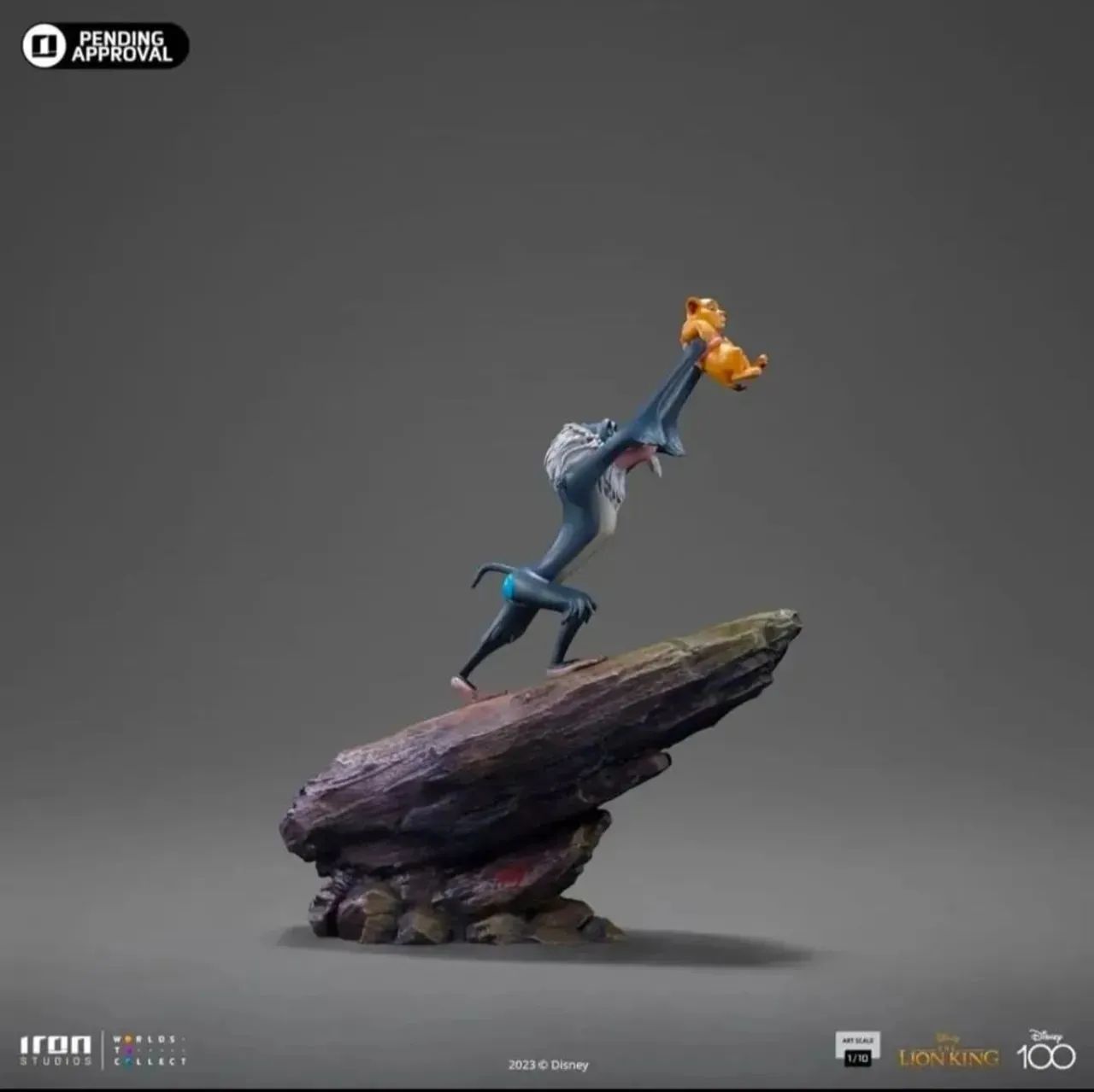 Rei Leão Iron Studios 