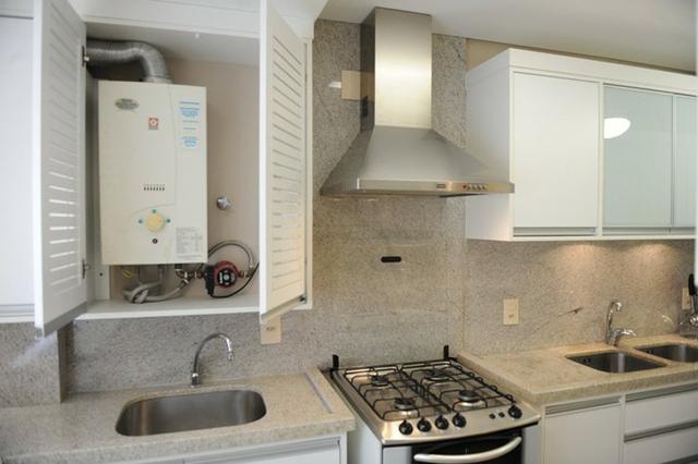 Instalação aquecedor coifa cooktop forno rede gas e medidor central de gas - Foto 3