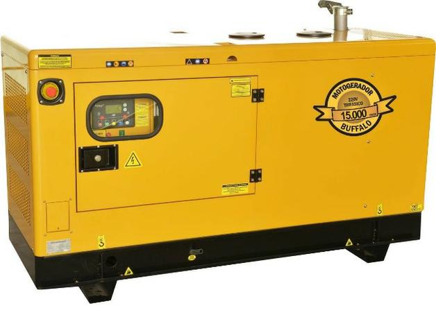 Gerador de energia Buffalo Cabinado trifásico em 220 Volts - Buffalo 15000