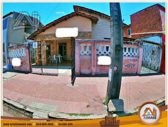 Vendo casa com terreno no bairro antonio bezerra