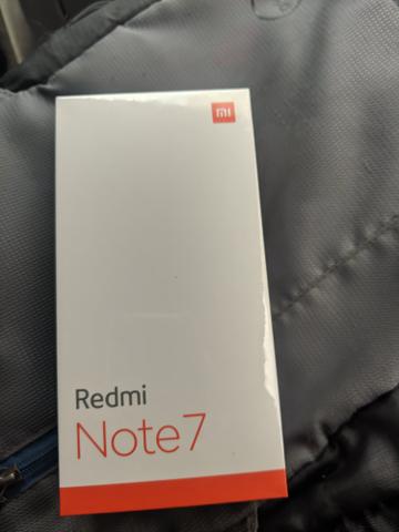 XIAOMI note 7 4 de RAM e 64 GB de ROM. Novo lacrado garantia e entrega