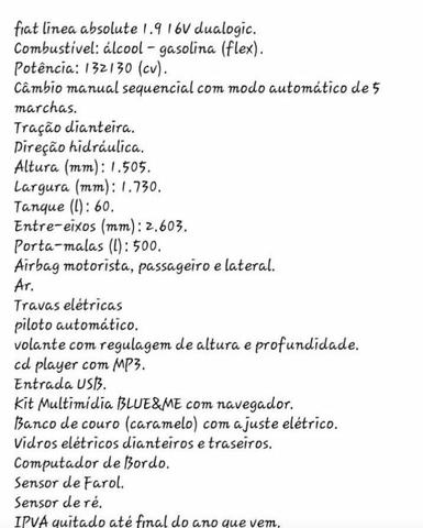 Fiat linea absolute 1.9 16v *Dono Enlouqueceu* 24 MIL VAMOS