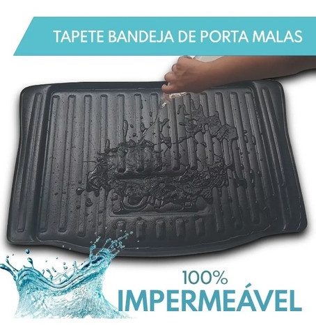 Tapete Bandeja Porta-Malas Tds os carros Plástico rígido reforçado