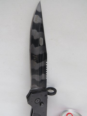 canivete automatico faca balioneta militar brasil