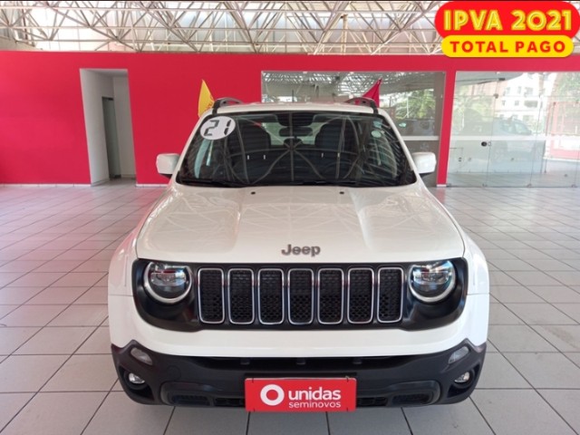 JEEP RENEGADE 1.8 16V FLEX LONGITUDE 4P AUTOMÁTICO 2021