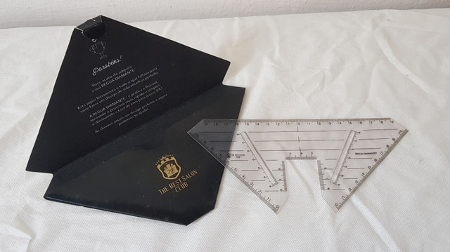 Kit sobrancelhas: Régua Diamante Design De Sobrancelhas Microblanding + Brinde - Foto 2