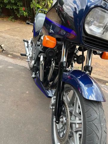 HONDA - CBX 750 - 1989/1990 - Azul - R$ 38.900,00 - A10 Multimarcas