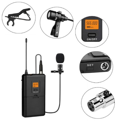 Microfone de Lapela Sem fio - Fifine - Para Dslr e Smartphone - Ótima Qualidade! - Foto 3