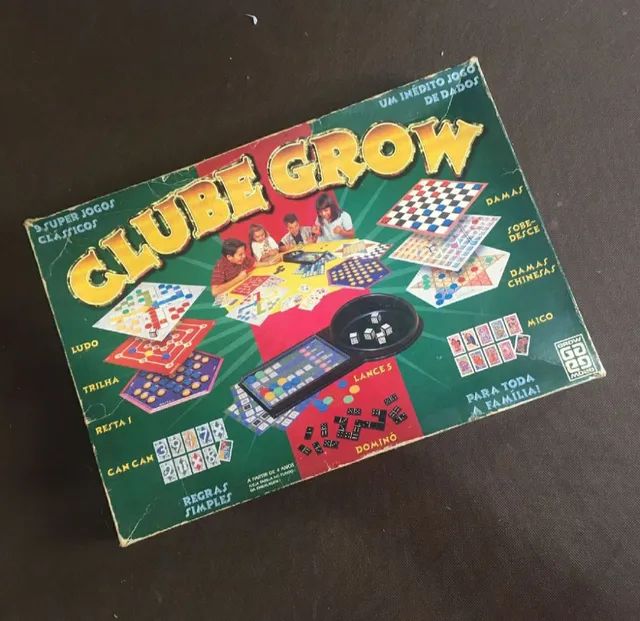 Jogo Can.can Antigo Da Grow. Completo C/ Manual