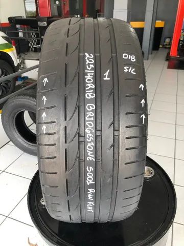 Bridgestone Potenza S001 RFT 225/40-18 88 Y Tire 