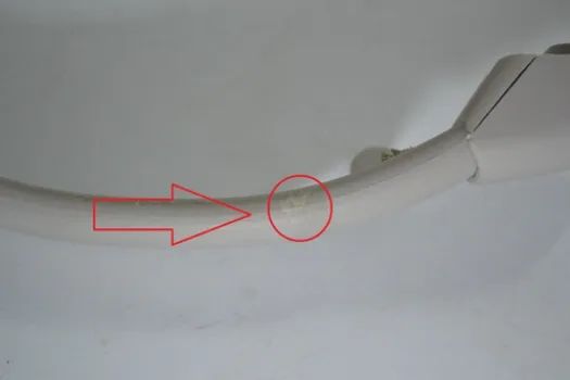 Puxadora Alça Teto Pqp Traseira Peugeot 207 2013 Origin - Foto 2