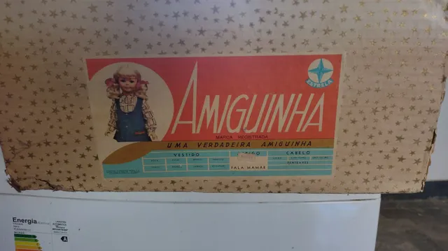 Boneca Antiga Amiguinha Da Estrela 80s - Altura 80cm - R$ 450,00