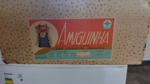 Boneca Amiguinha Da Estrela,anos 60,toda Original!!!! - R$ 780,00