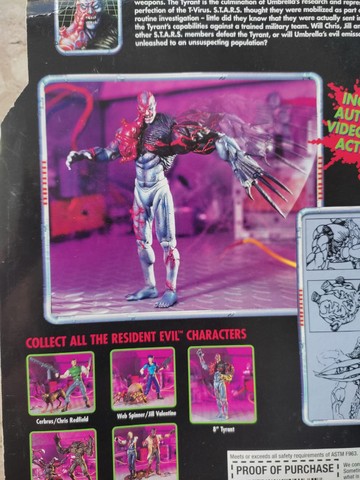 Action Figure Tyrant Resident Evil 1 Original da Epoca - Foto 5