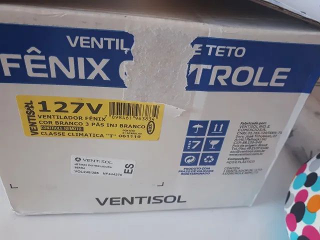Ventilador de teto com controle remoto  - Foto 3