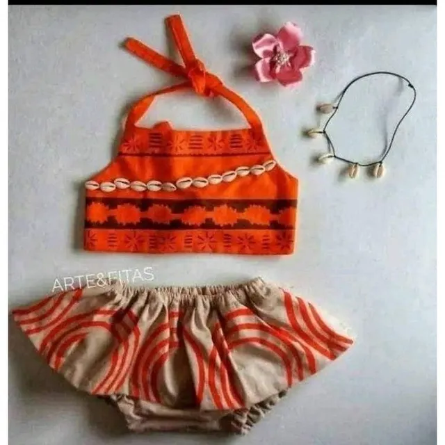 Moana bebe roupa