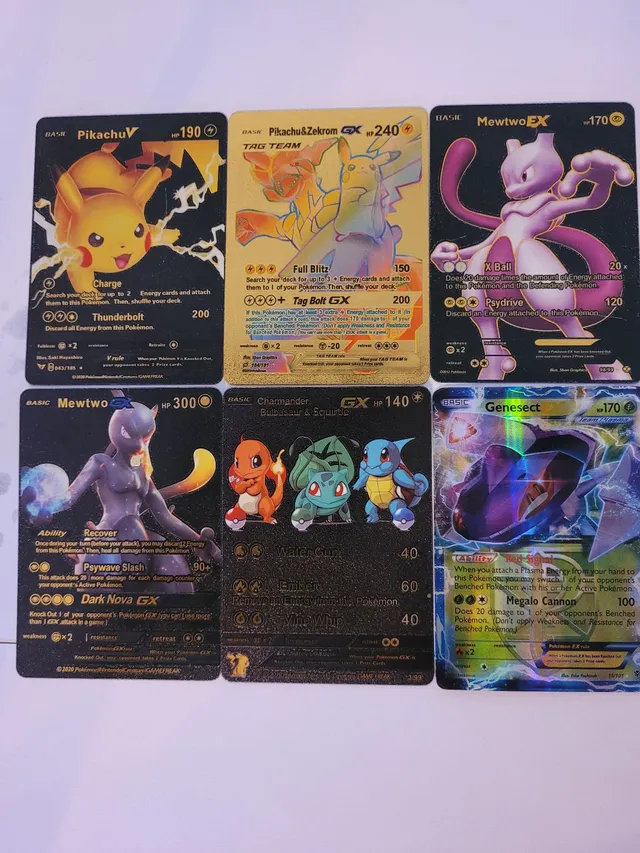 Kit 30 Cartas Pokemon Vmax V Aliados Gx + Carta Zeraora Gx