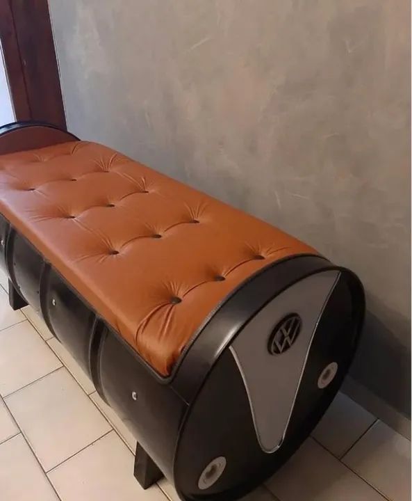 Sofá de tambor/ modelo kombi/ tonel  - Foto 4