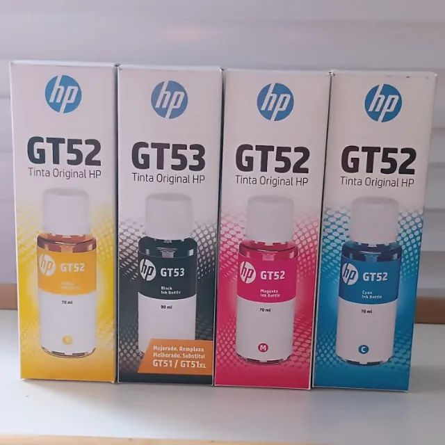 4-Piece GT53/GT52 Ink Refill Kit for HP 416/517/532/GT5822